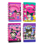 Тетрадь на спирали А5 80л. ТВП обложка Лидер Куроми Kuromi 1813-20 в клетку