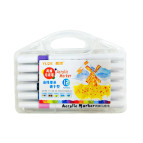 Маркер универсальный акриловый Yuze Acrylic Marker набор 12 шт 9002-12