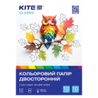 Бумага цветная детская А5 10л. двухсторонняя Kite мод 293 Classic K-293