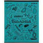 Тетрадь школьная предметная А5+ 168*203мм 48л. Kite в клетку, Sketch Биология K24-240-17