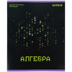 Тетрадь школьная предметная А5+ 168*203мм 48л. Kite в клетку, Neo Алгебра K24-240-16