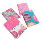 Тетрадь на спирали А5 80л. ТВП обложка Лидер Вкусняшки 1813-16 в клетку