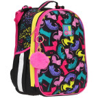 Рюкзак (ранец) школьный каркасный Class SchoolCase Mini 2403C Meow team 35*27*16см