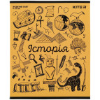 Тетрадь школьная предметная А5+ 168*203мм 48л. Kite в клетку, Sketch История K24-240-20