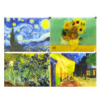 Папка А4 на молнии zip-lock Van Gogh, ассорти 6110