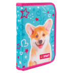 Пенал  1 отделение с 2 отворотами 1 Вересня Smart HP-04 Corgi 533283