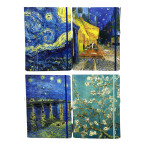 Тетрадь А4 80л. Лидер Ван Гог в клетку 8800-1