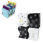 Ограничитель для книг металлический №666-767-B Black and White