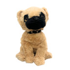 Игрушка мягкая, Собачка Мопс h-23-25см, ассорти 2773-25м