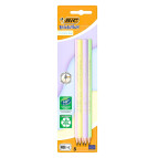 Карандаш графитный BIC Evolution Pastel HB без ластика 5шт bc518980