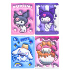 Блокнот А5 80л. Лидер ПВХ Куроми Kuromi-3D, ассорти 32-003