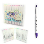 Скетч маркеры для рисования Arts Marker двусторонние для бумаги набор 24 шт 239-24