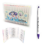 Скетч маркеры для рисования Arts Marker двусторонние для бумаги набор 48 шт 239-48