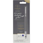 Ручка перьевая Parker 05116b Vector Black + картридж, в блистере