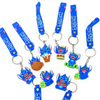 Брелок резиновый Стич 4-5см с лентой Stitch, ассорти №MS-23-1414/3170-17/3320/3241/3278/АА18-3