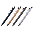 Ручка шариковая Axent Prime, автоматическая синяя AB1103-**-02-A