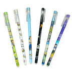 Ручка гелевая Пишет-Стирает Josef Otten 0,5мм Girl - Cat Судзумэ, закрывающая двери 1882 наконечник игольчатый