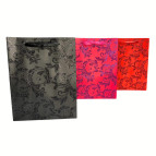 Пакет подарочный бумажный 18*23*10см Узоры из глитера, ассорти 10221-S