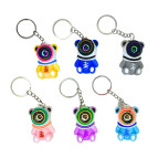 Брелок резиновый Косманавт с ушками 5см, ассорти BR55