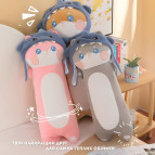 Игрушка мягкая подушка Кошечка со съемной шапочкой h-90см 755-90