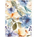 Тетрадь для записей А4 Axent 96л. Spring Blossoms в клетку 4782-5-A