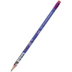 Карандаш графитный HB с ластиком Axent OS, Secret 9009/36-25-A