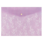 Папка А4 Axent на кнопке Lavender-3 1495-38-A