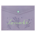 Папка А5+ Axent на кнопке Lavender-1 1496-36-A