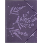 Папка А4+ Axent на резинках Lavender-1 1509-36-A