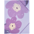 Папка А4+ Axent на резинках Lavender-3 1509-38-A
