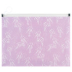 Папка А5+ Axent на молнии zip-lock Lavender-3 1498-38-A