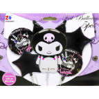 Шарик воздушный Лидер-ZYBalloon набор 5шт разного размера, Куроми Kuromi, ассорти 2015