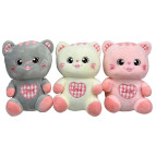 Игрушка мягкая, Котик Love h-22см, ассорти 74380
