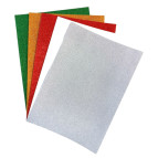 Фоамиран (китай) А4 (20*30см) Флексика GL EVA-1,5-ADH-*** 1,5мм 1шт с глитером