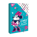 Папка для тетрадей B5 картон Yes на резинке 491953 Minnie Mouse