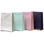 Пакет подарочный бумажный 42,5*30*12см с фольгой 6061-L