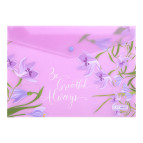 Папка-конверт А4 с кнопкой Buromax Arabeski полупрозрачная BM.3968-**