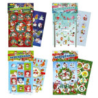 Наклейки Апельсин 12,5*18см Новогодние 2л. НС-В6-07