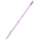Карандаш простой графитный KITE мод 056 c ластиком Rainbow Catcorn K24-056-2