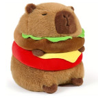 Игрушка мягкая Lux Капибара-бургер h-25см №ZB-346