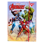 Папка для тетрадей B5 картон Yes на резинке 491897 Marvel. Avengers