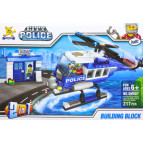 Конструктор SM Полицейская станция, Вертолет 217 элементов SM-607