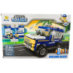 Конструктор SM Полицейская погоня, Джип 172 элементов SM-606