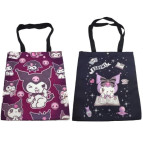 Сумка через плечо Экосумка-шопер 34*39см Kuromi №1913-10