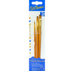 Набор кистей 3 шт Artist Brushes синтетика (№3,7,11) HB573-13A (микс)