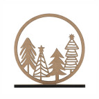 Заготовка для декорирования Rosa Talent (ХДФ) Елочки 15*2*15,5см 48017851