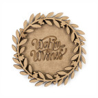 Заготовка для декорирования Rosa Talent (ХДФ) набор 4шт Warm Wishes 9,5*9,5см 48017854