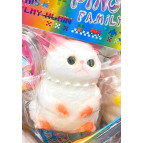 Игрушка антистрес Сквиш Таба Кошка сидящая Толстая 10см 1шт ассорти №2900