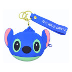 Кошелек детский силиконовый Лидер Стич 11*7см, цвет микс 2301-12