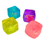 Игрушка антистрес Жмакалка 5*5см с глитером С17